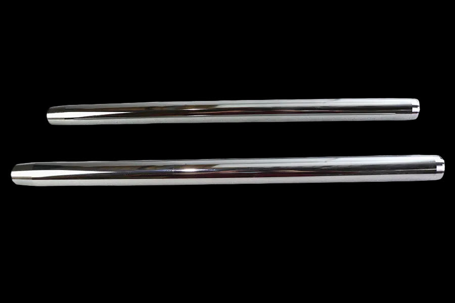 35mm Chrome Inner Fork tubes - 1973-1975 Kayaba