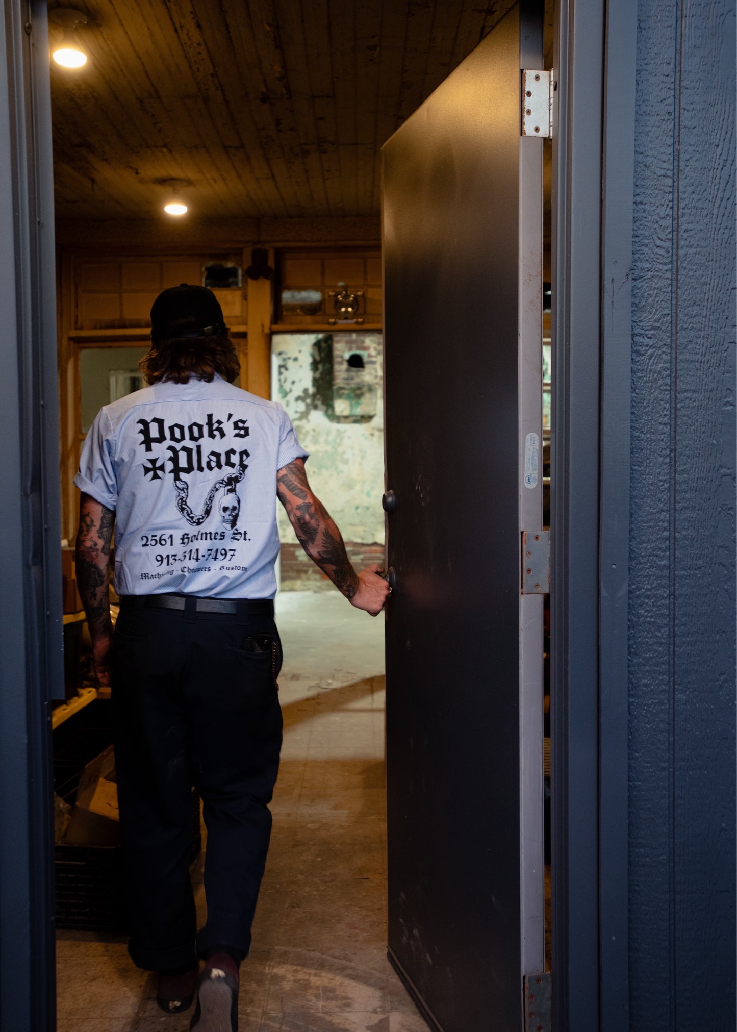 Pook's Place Mens Work Tee