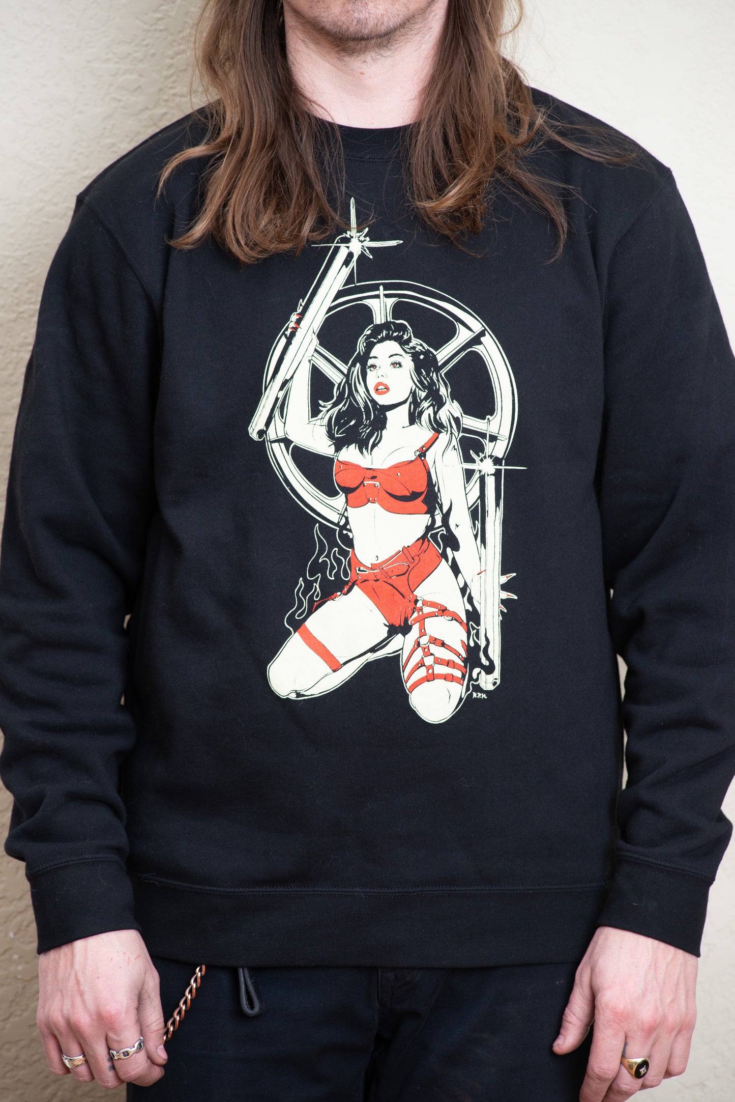 Pooks Parts Hypnotized by Hell Crewneck