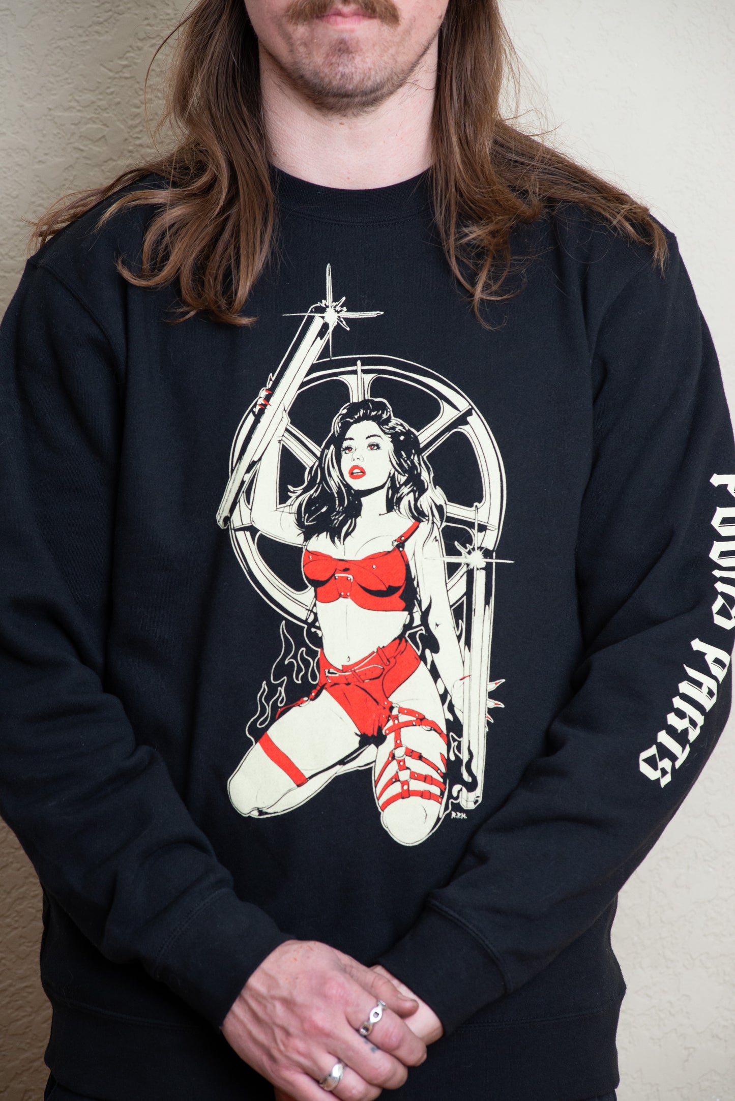 Pooks Parts Hypnotized by Hell Crewneck