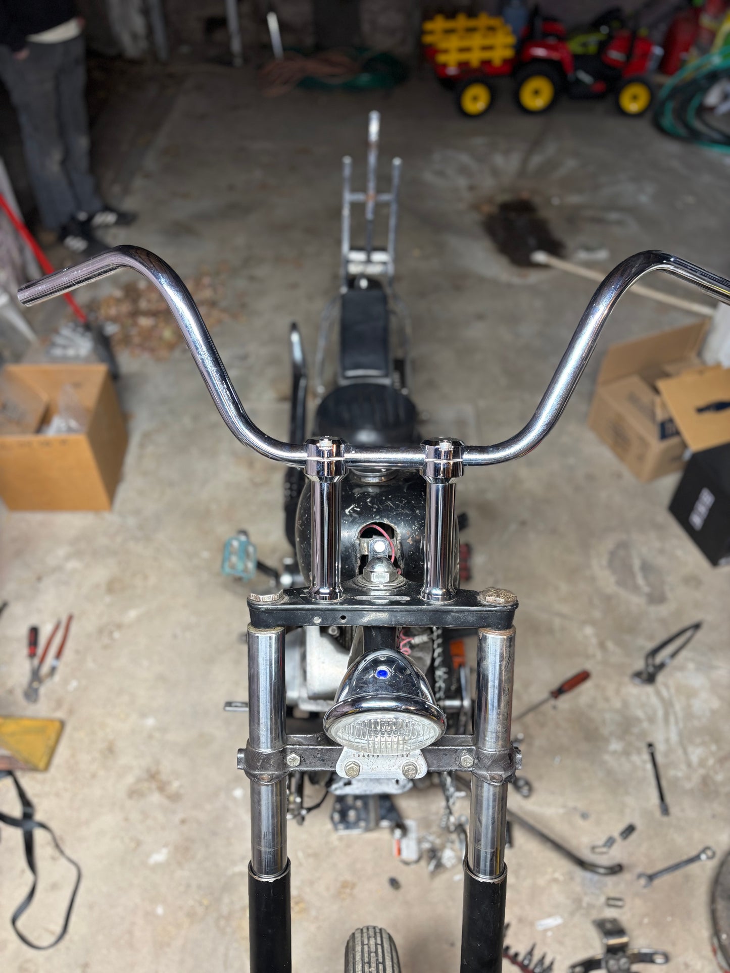 Pook's Parts Pipe Bomb Handlebar Risers