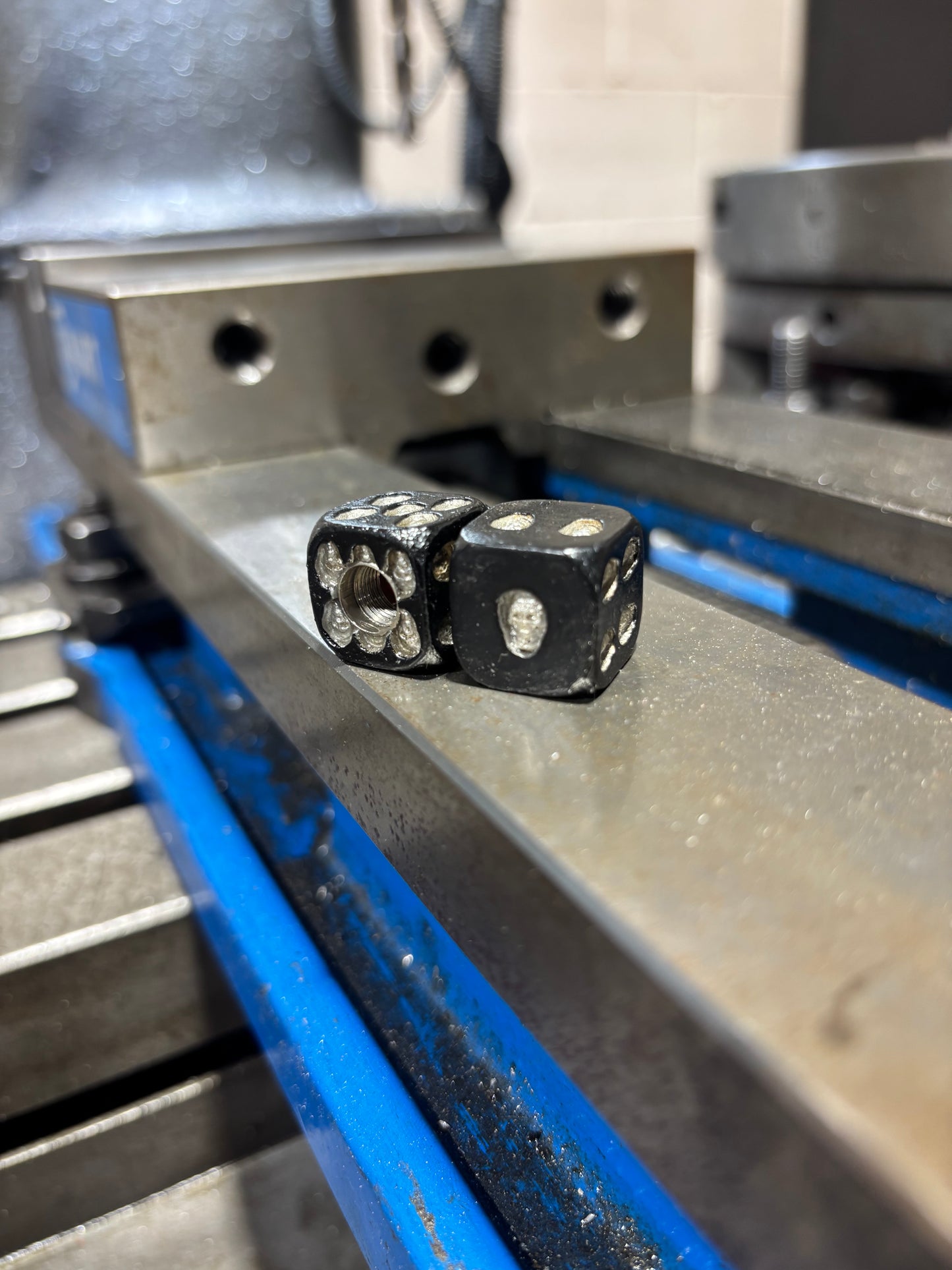 Pook's Skull Dice Valve Stem Caps