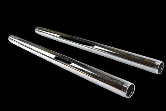 35mm Chrome Inner Fork tubes - 1973-1975 Kayaba
