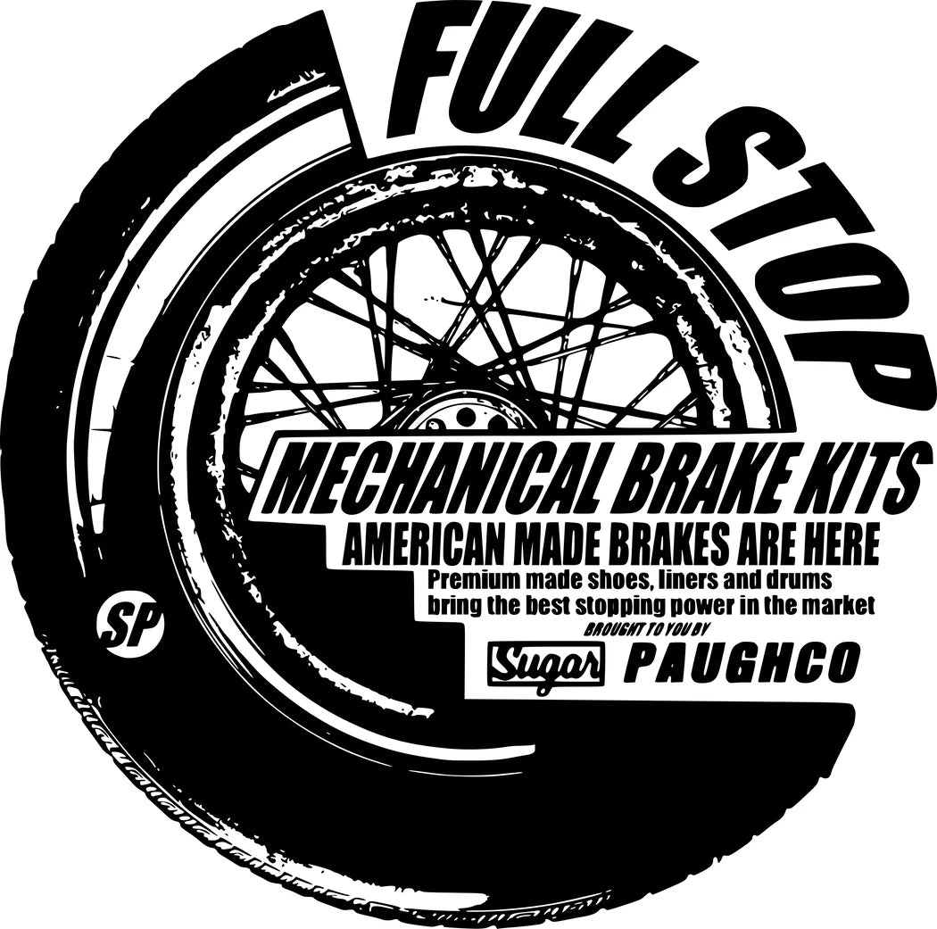 Sugar Baby Cycle PERFORMANCE MECHANICAL BRAKE SHOES